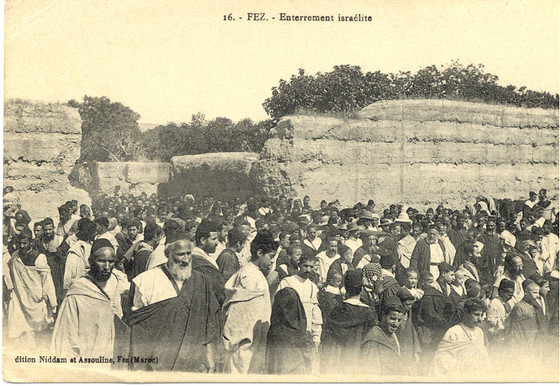 Enterrement à Fès 1930